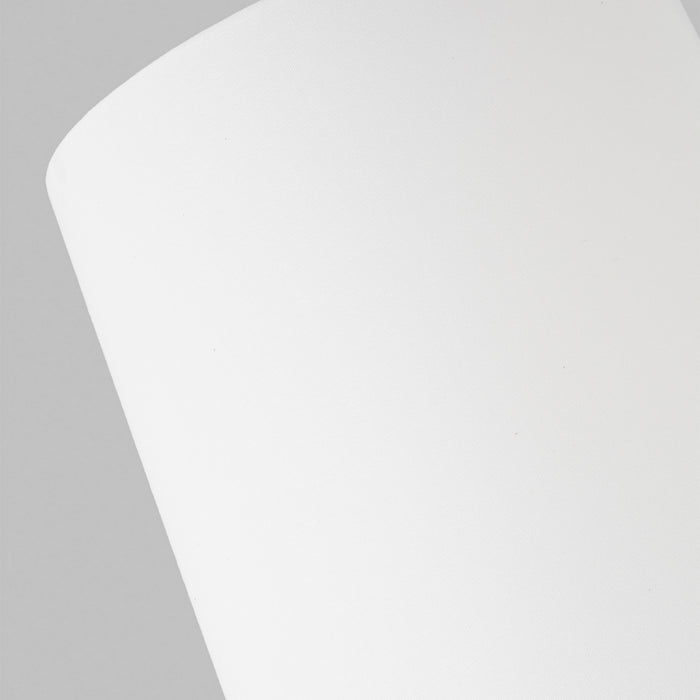 Visual Comfort Studio AET1101TXW1 One Light Floor Lamp, Textured White