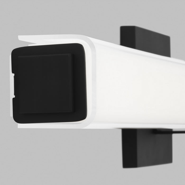 Visual Comfort Modern 700BCMLN24WB-LED930 LED Bath, Nightshade Black