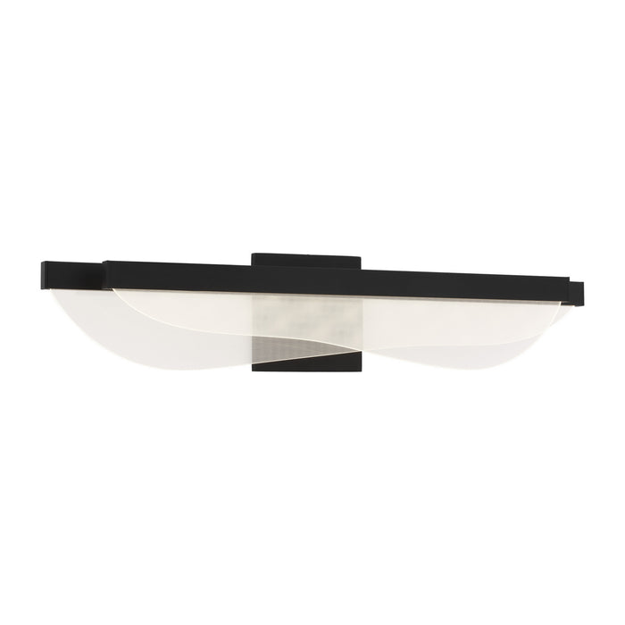Visual Comfort Modern 700BCNYR25B-LED930-277 LED Bath, Nightshade Black