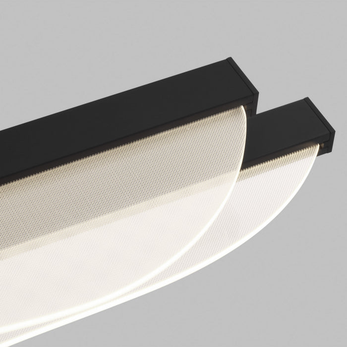 Visual Comfort Modern 700BCNYR25B-LED930-277 LED Bath, Nightshade Black