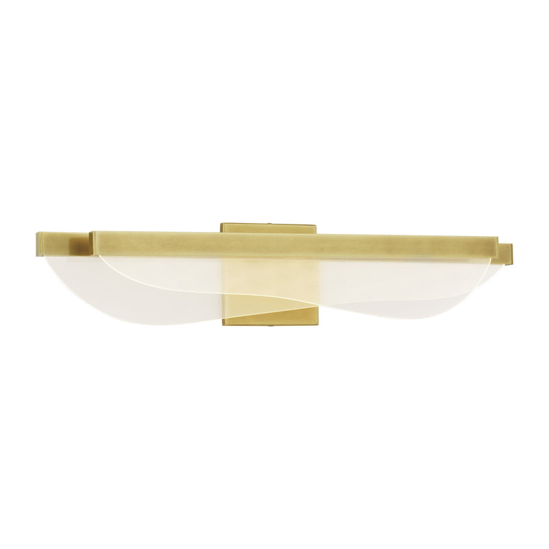 Visual Comfort Modern 700BCNYR25BR-LED930-277 LED Bath, Plated Brass