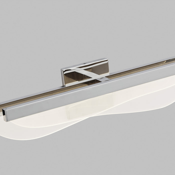 Visual Comfort Modern 700BCNYR25N-LED930 LED Bath, Polished Nickel