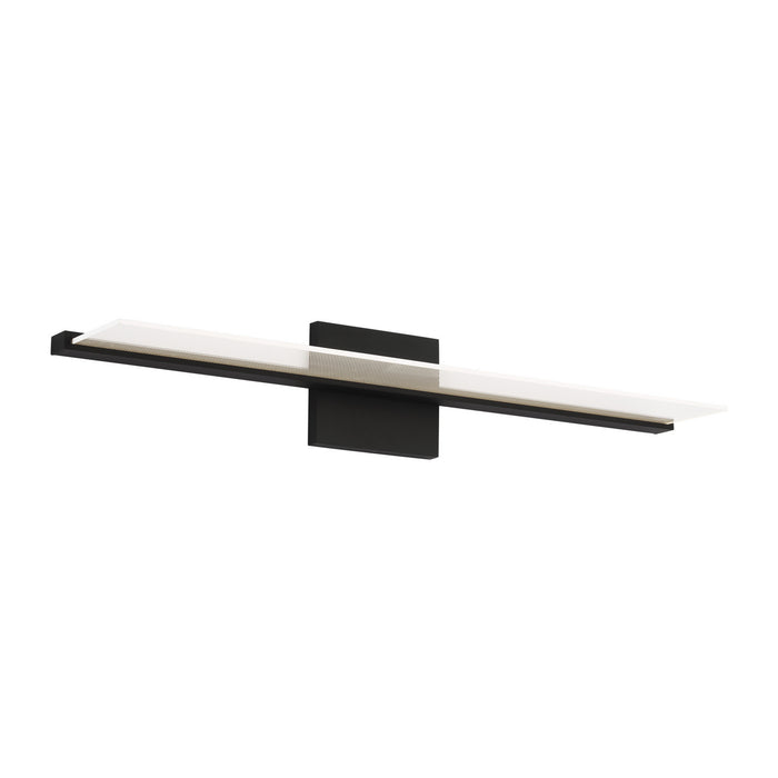 Visual Comfort Modern 700BCSPANB2B-LED930-277 LED Bath, Nightshade Black