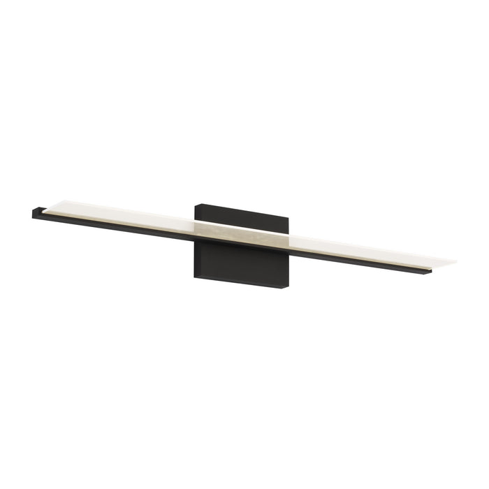 Visual Comfort Modern 700BCSPANB3B-LED930 LED Bath, Nightshade Black