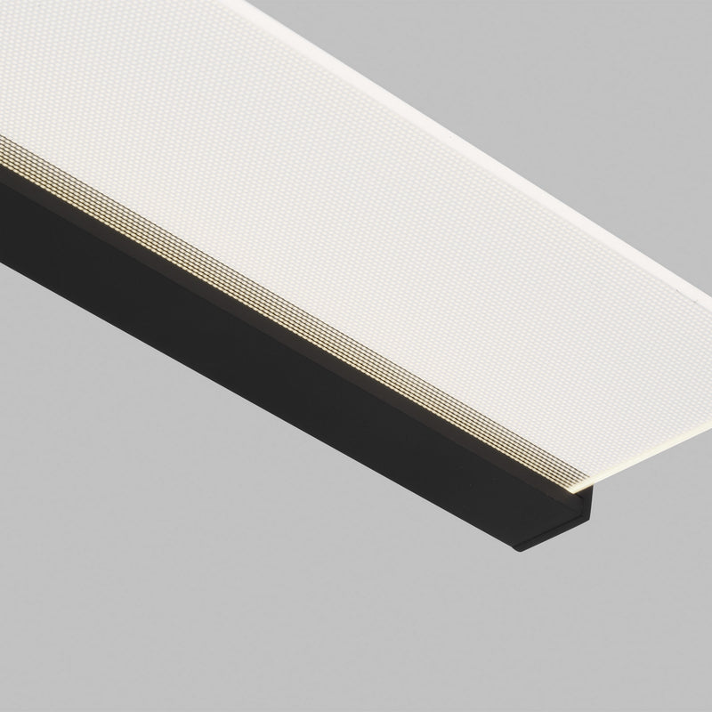 Visual Comfort Modern 700BCSPANB3B-LED930-277 LED Bath, Nightshade Black