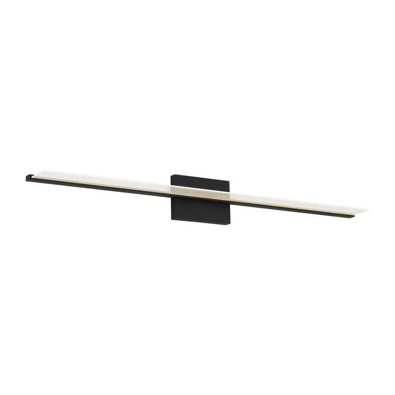 Visual Comfort Modern 700BCSPANB4B-LED930 LED Bath, Nightshade Black