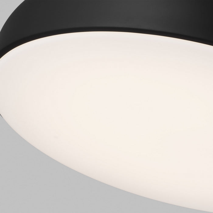 Visual Comfort Modern 700FMKOSA18B-LED930 LED Ceiling Mount, Nightshade Black