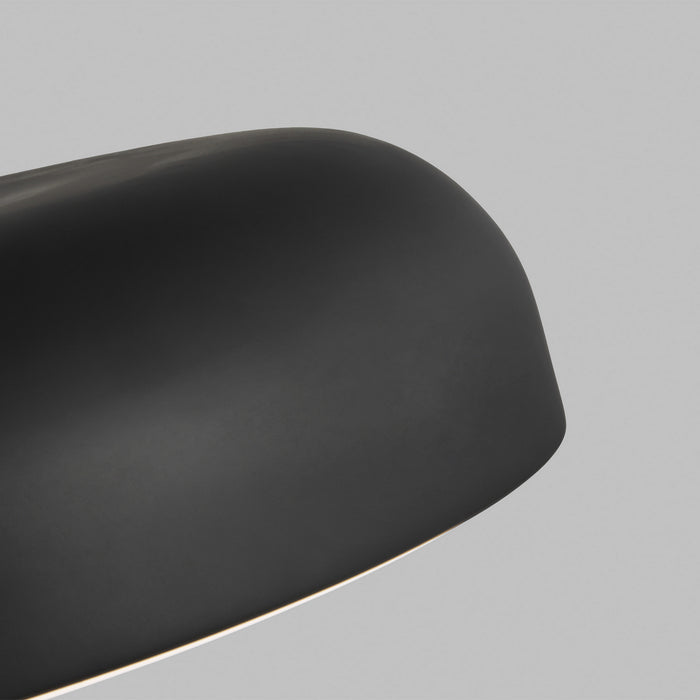 Visual Comfort Modern 700FMKOSA18B-LED930 LED Ceiling Mount, Nightshade Black