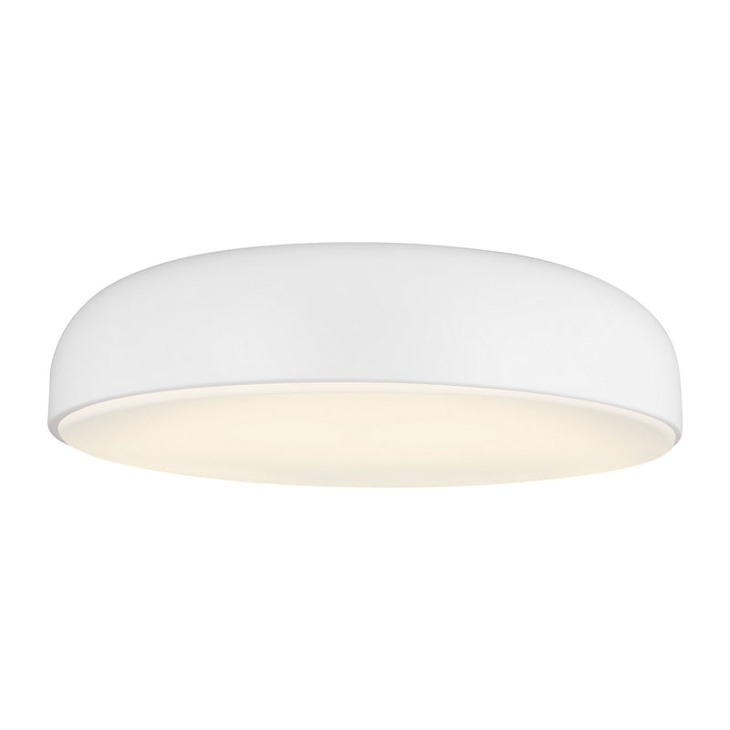 Visual Comfort Modern 700FMKOSA18W-LED930 LED Ceiling Mount, Matte White