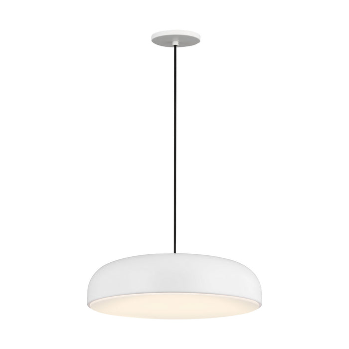 Visual Comfort Modern 700TDKOSA18W-LED930 LED Pendant, Matte White