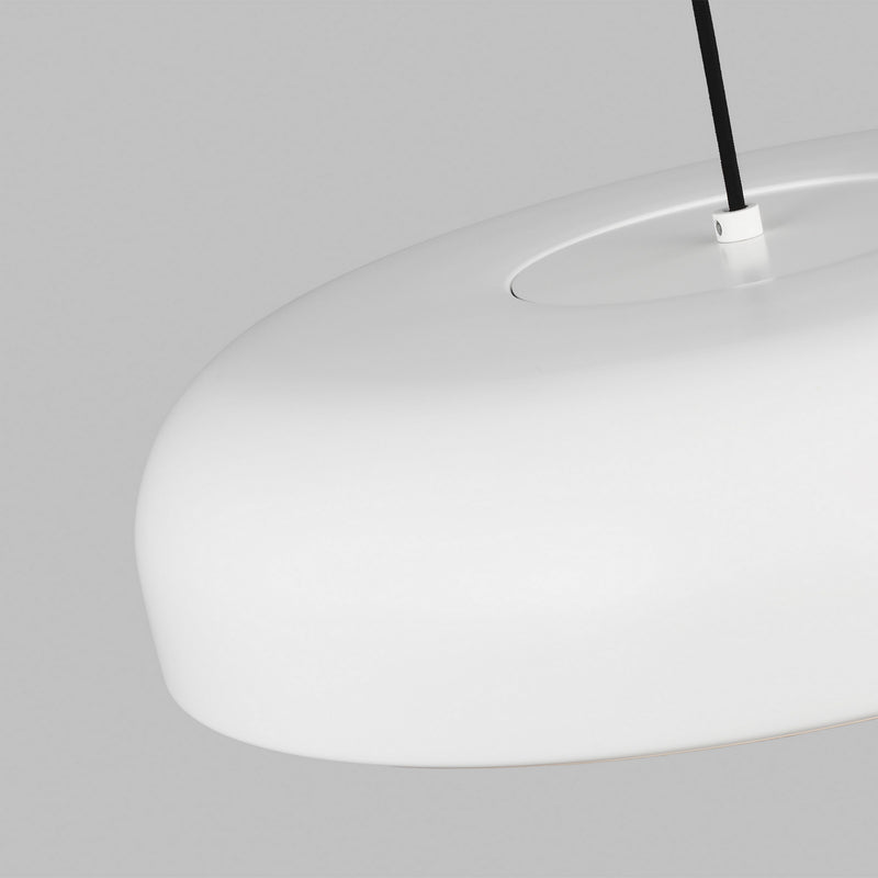 Visual Comfort Modern 700TDKOSA18W-LED930 LED Pendant, Matte White
