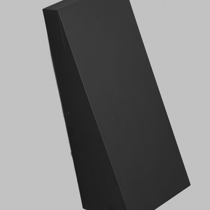 Visual Comfort Modern 700OWPIT12B-LED930-277 LED Outdoor Wall Mount, Black