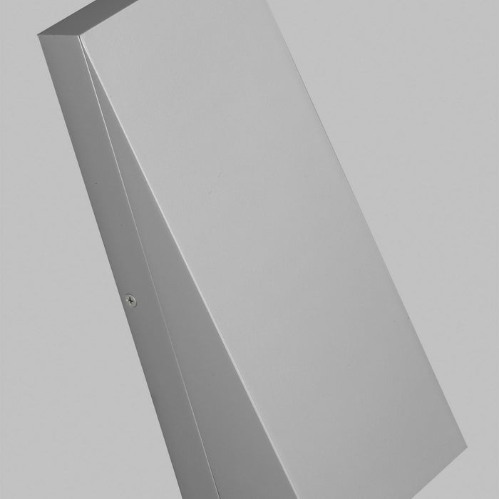 Visual Comfort Modern 700OWPIT12I-LED930-277 LED Outdoor Wall Mount, Silver