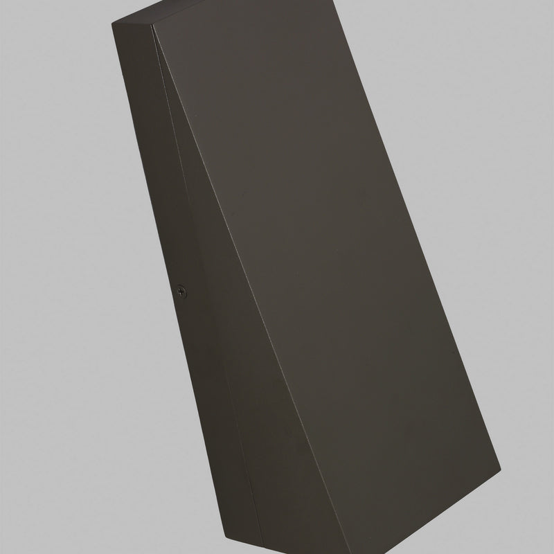 Visual Comfort Modern 700OWPIT12Z-LED930-277 LED Outdoor Wall Mount, Bronze