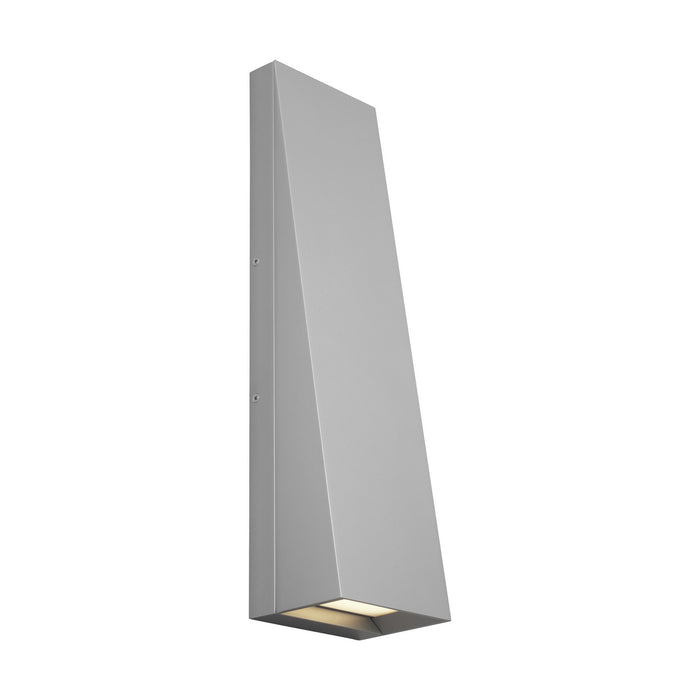 Visual Comfort Modern 700OWPIT19I-LED930-277 LED Outdoor Wall Mount, Silver