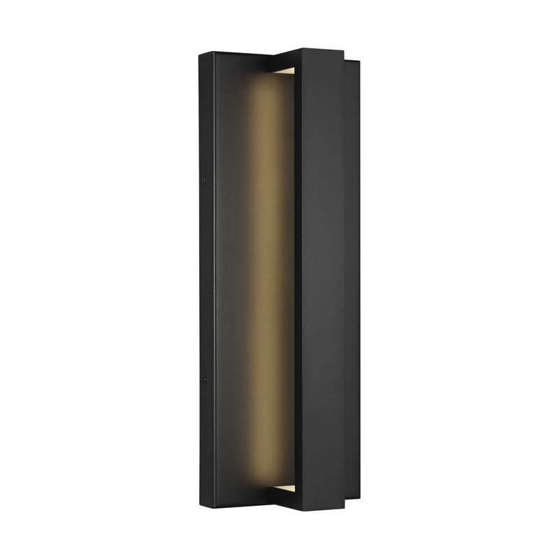 Visual Comfort Modern 700OWWND8B-LED930 LED Outdoor Wall Mount, Black