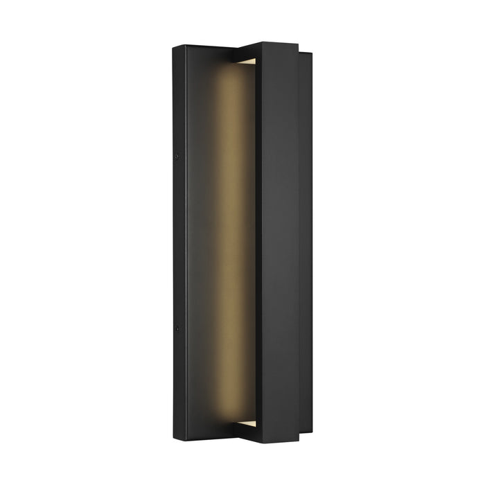 Visual Comfort Modern 700OWWND8B-LED930 LED Outdoor Wall Mount, Black