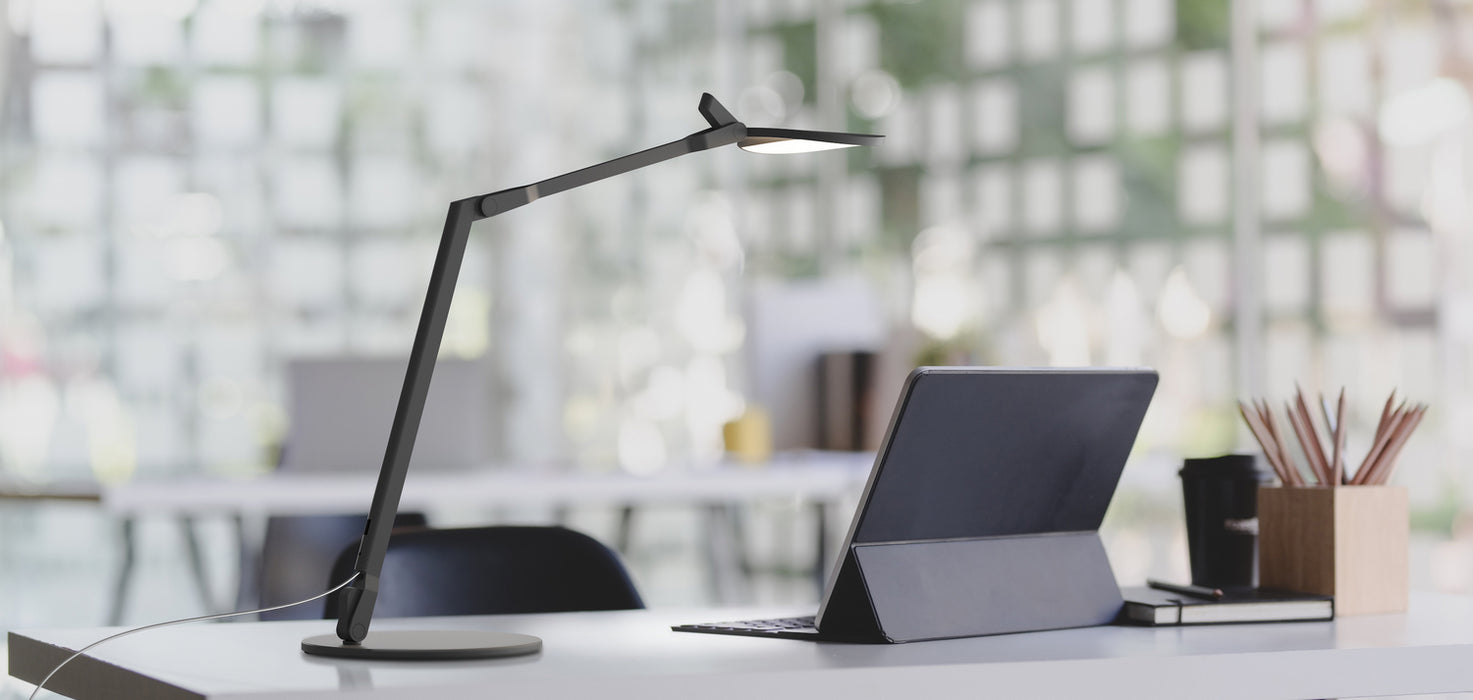 Koncept SPY-W-MTB-RCH-DSK LED Desk Lamp, Matte Black