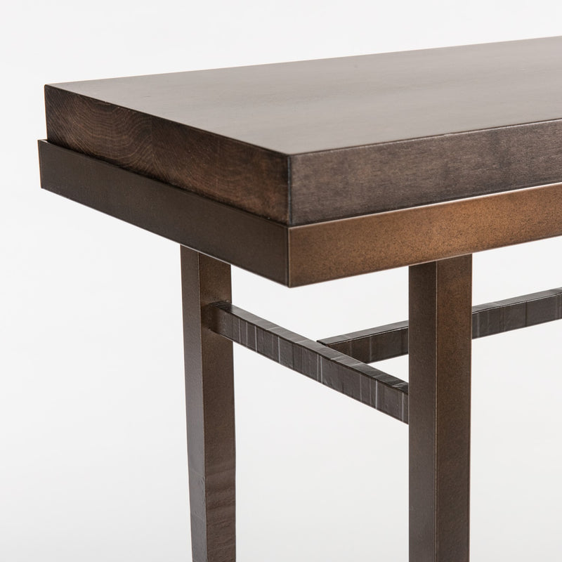 Hubbardton Forge 750106-07-M3 Console Table, Dark Smoke