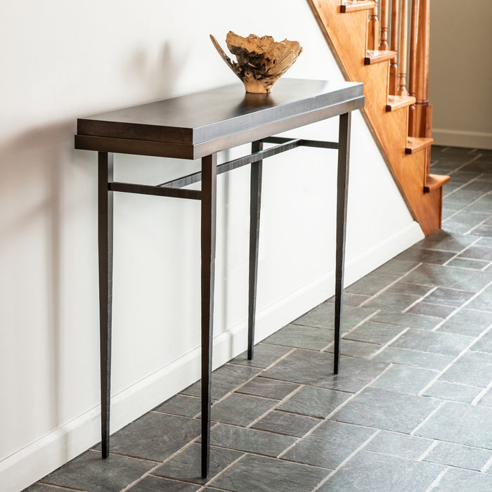 Hubbardton Forge 750106-07-M3 Console Table, Dark Smoke