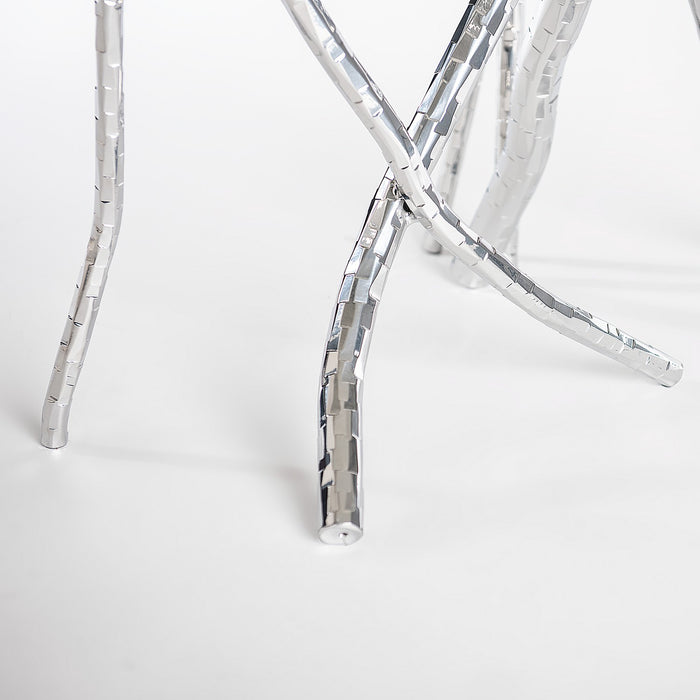 Hubbardton Forge 750112-85-VA0716 Console Table, Sterling