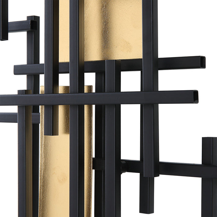 Uttermost 04305 Wall Decor, Matte Black