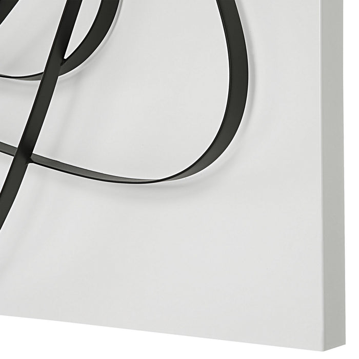 Uttermost 04309 Wall Decor, Matte White