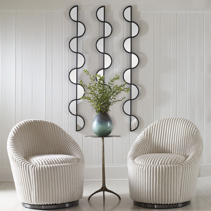 Uttermost 04310 Wall Decor, Matte Black