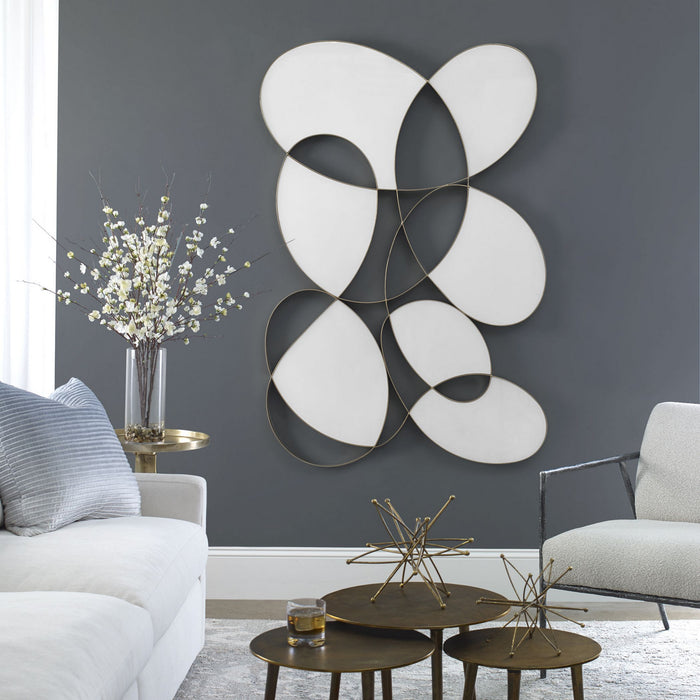 Uttermost 04312 Wall Decor, Gold Leaf