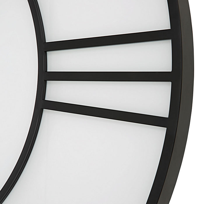 Uttermost 06461 Wall Clock, Matte Black
