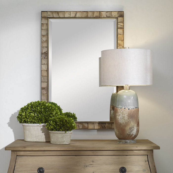 Uttermost 09751 Mirror, Dark Gold