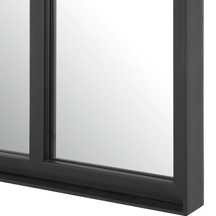 Uttermost 09752 Mirror, Satin Black