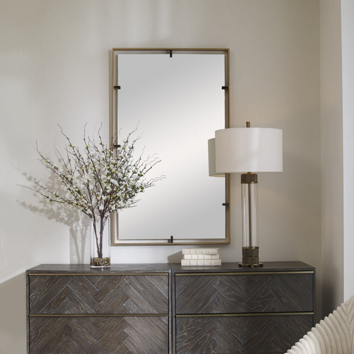 Uttermost 09754 Mirror, Gold