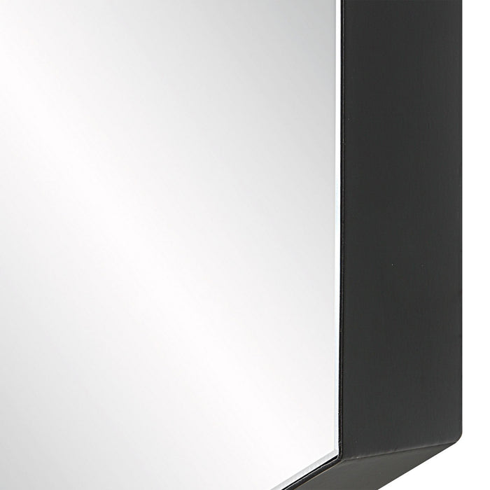 Uttermost 09762 Mirror, Matte Black