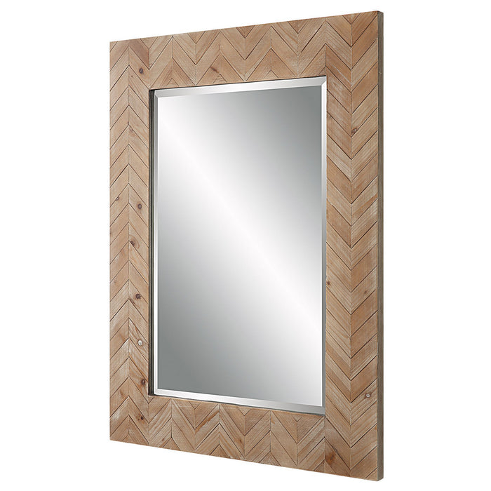 Uttermost 09767 Mirror, Light Gray Glaze