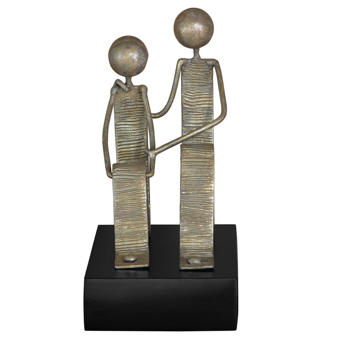 Uttermost 17987 Sculpture, Matte Black