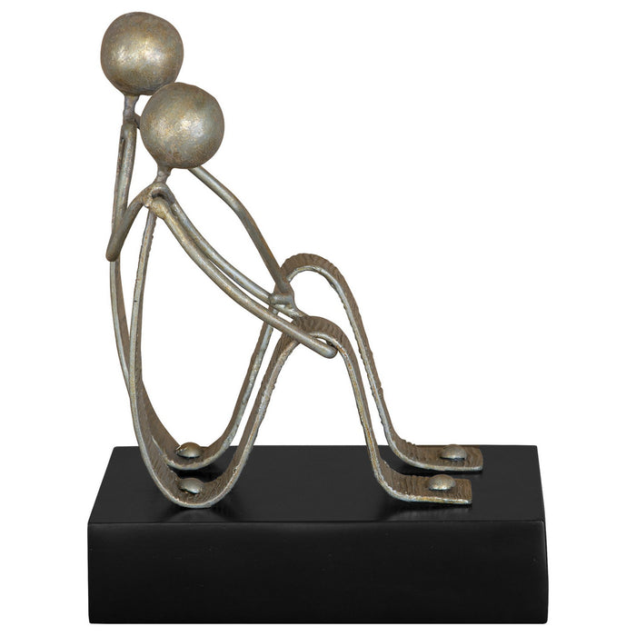 Uttermost 17987 Sculpture, Matte Black