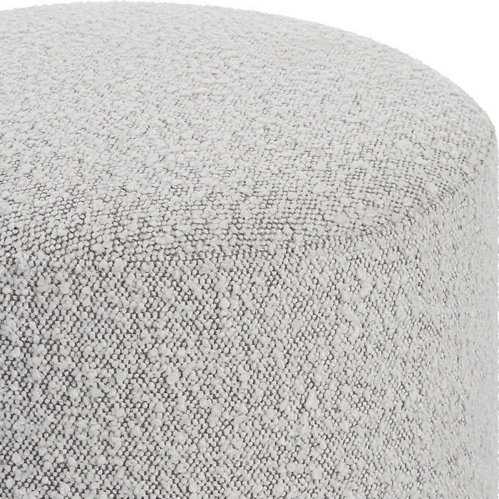 Uttermost 23665 Ottoman, Light Gray