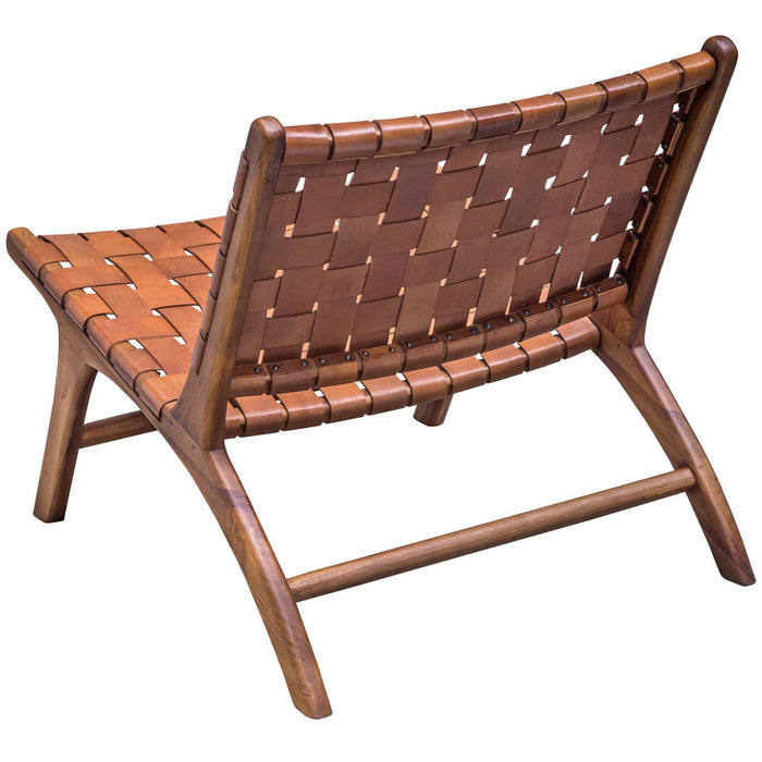Uttermost 25484 Accent Chair, Solid Teak Wood
