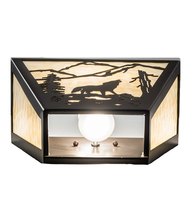 Meyda Tiffany 243392 Two Light Wall Sconce, Timeless Bronze