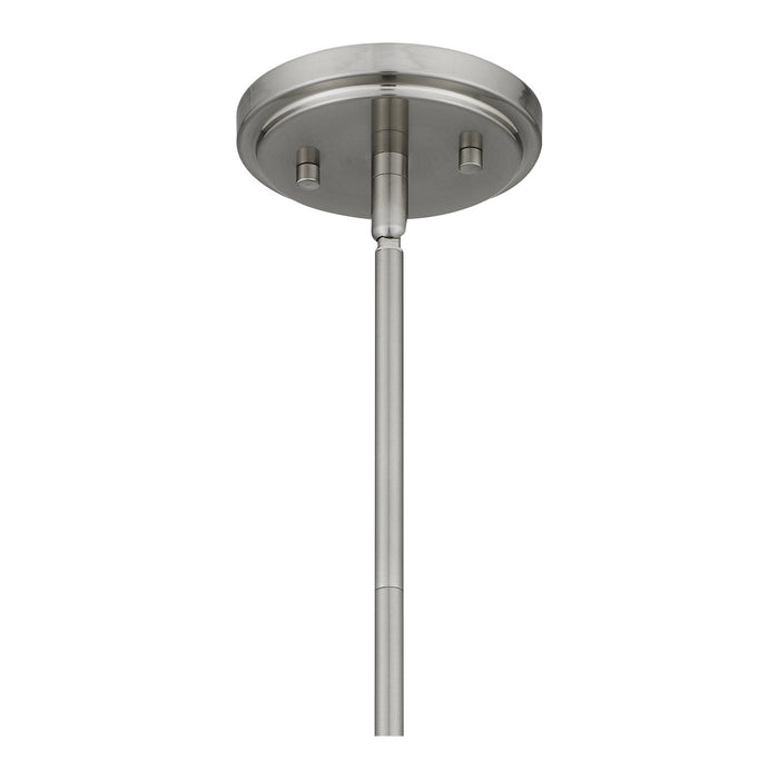 Quoizel ACA1504BN One Light Mini Pendant, Brushed Nickel