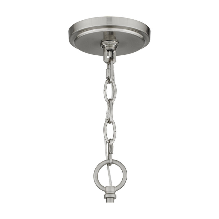 Quoizel ACA5020BN Three Light Chandelier, Brushed Nickel