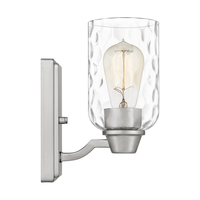 Quoizel ACA8604BN One Light Wall Sconce, Brushed Nickel