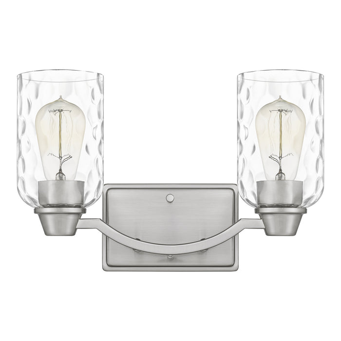 Quoizel ACA8613BN Two Light Bath, Brushed Nickel