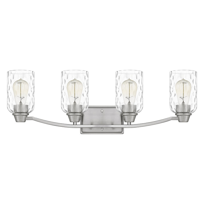 Quoizel ACA8627BN Four Light Bath, Brushed Nickel