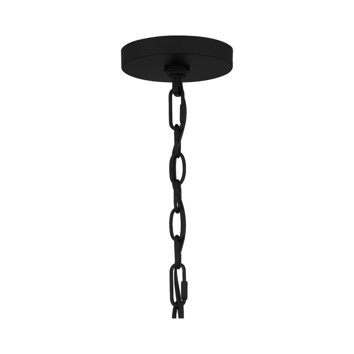 Quoizel BRR5025MBK Nine Light Chandelier, Matte Black