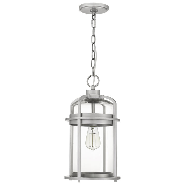 Quoizel CRN1509IA One Light Mini Pendant, Industrial Aluminum