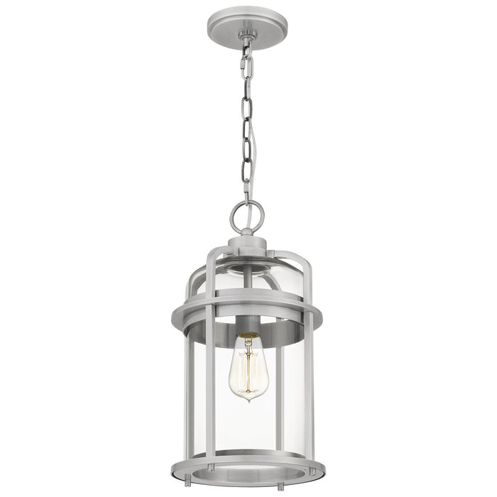 Quoizel CRN1509IA One Light Mini Pendant, Industrial Aluminum