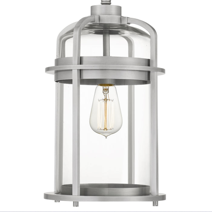 Quoizel CRN1509IA One Light Mini Pendant, Industrial Aluminum
