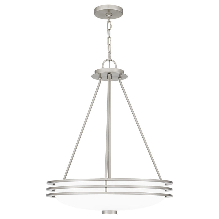 Quoizel EML2820BN Four Light Pendant, Brushed Nickel